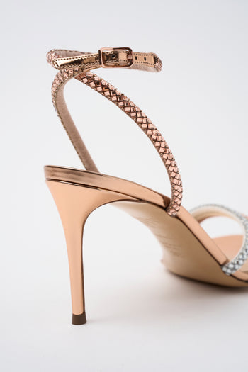 Casadei Sandalo Oro Rosa Donna - 4
