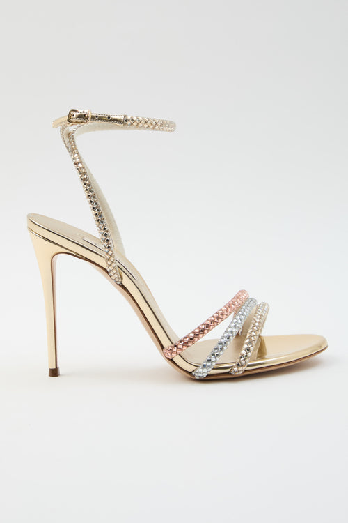 Casadei Sandalo Platino Donna - 2