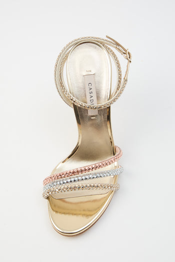 Casadei Sandalo Platino Donna - 4