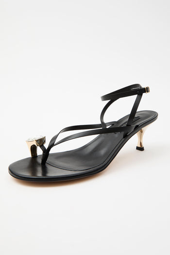 Casadei Sandalo Nero Donna - 3