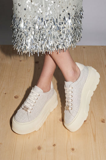 Casadei Sneaker Milk Donna - 7