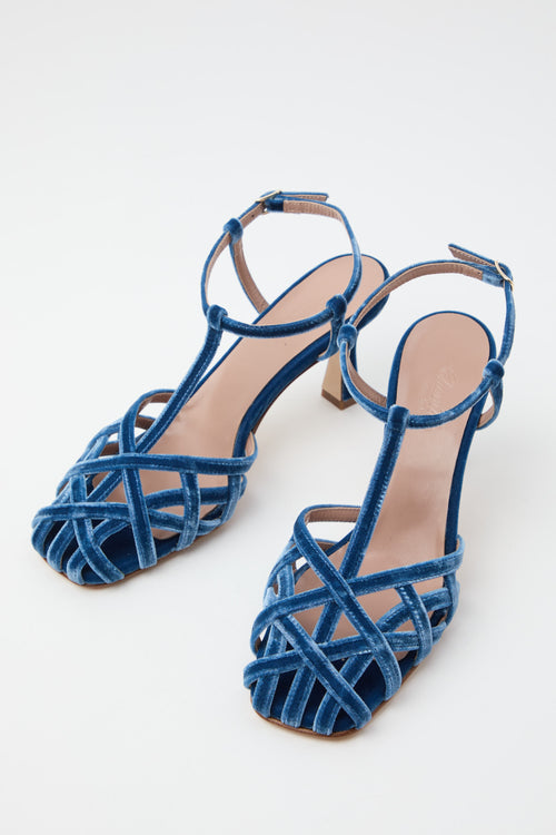 Cheville Sandalo Jeans Donna - 2