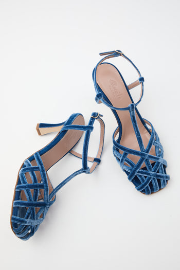 Cheville Sandalo Jeans Donna - 7