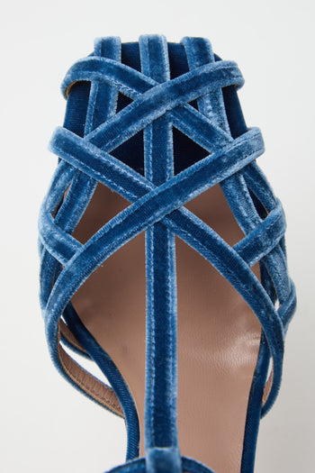 Cheville Sandalo Jeans Donna - 8