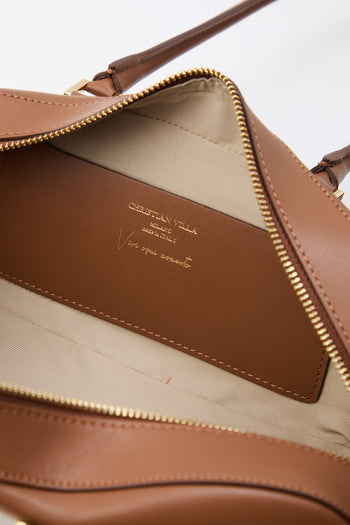 Christian Villa X Tre Emme Borsa Cuoio Donna - 4