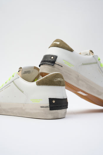 Crime London Sneaker Bianco Uomo - 4