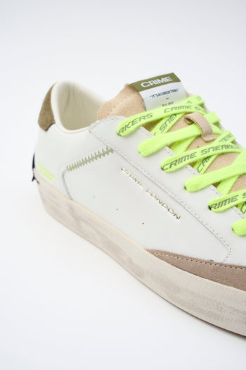 Crime London Sneaker Bianco Uomo - 6