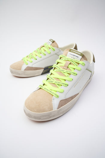 Crime London Sneaker Bianco Uomo - 7