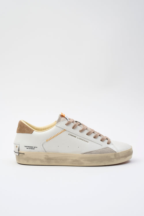 Crime London Sneaker Bianco Uomo