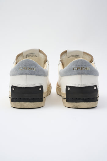 Crime London Sneaker Bianco Uomo - 6