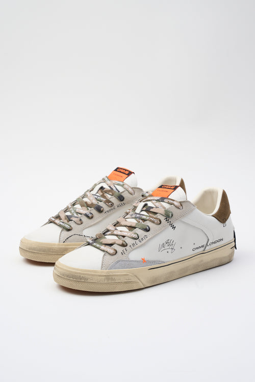 Crime London Sneaker Bianco Uomo - 2