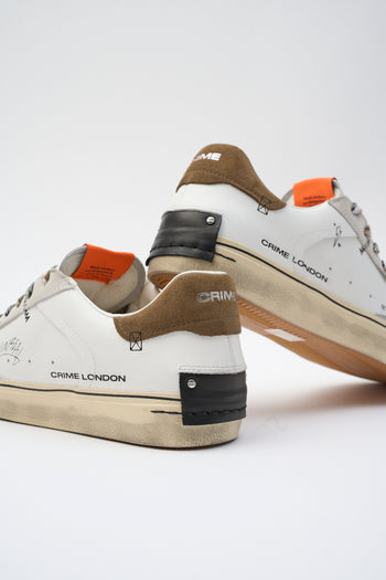 Crime London Sneaker Bianco Uomo - 7