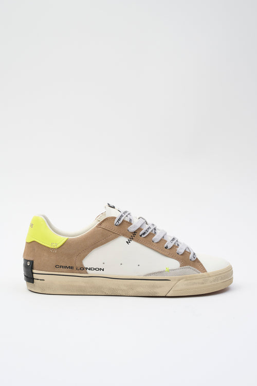 Crime London Sneaker Beige Uomo