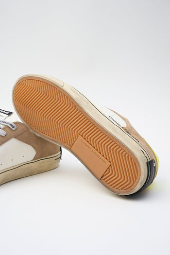 Crime London Sneaker Beige Uomo - 6