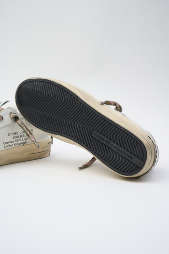 Crime London Sneaker Bianco Uomo - 6