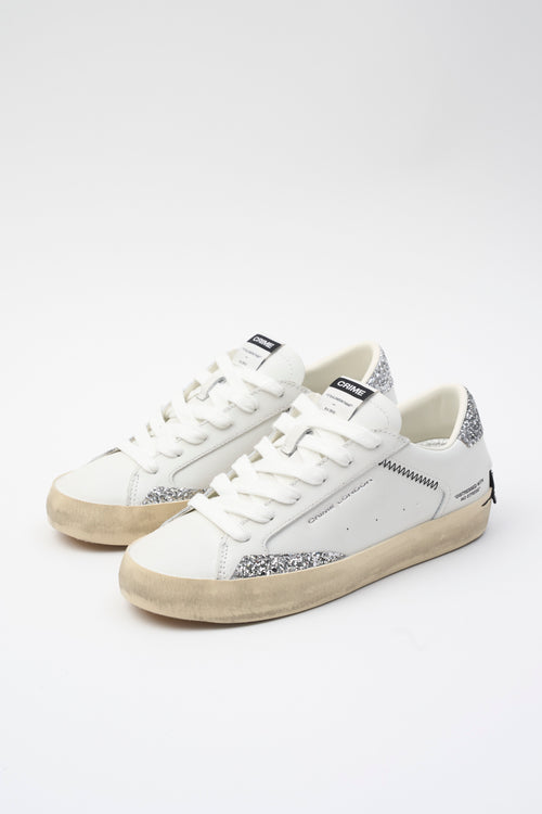 Crime London Sneaker White Donna - 2