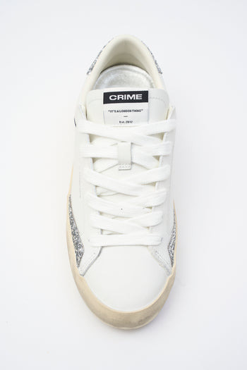 Crime London Sneaker White Donna - 3