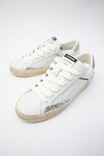 Crime London Sneaker White Donna - 8