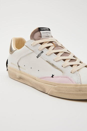 Crime London Sneaker White Donna - 5
