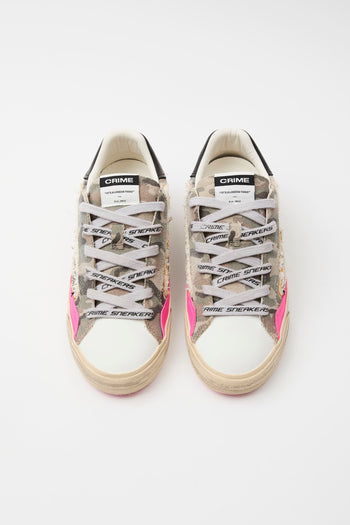 Crime London Sneaker Multicolor Donna - 3