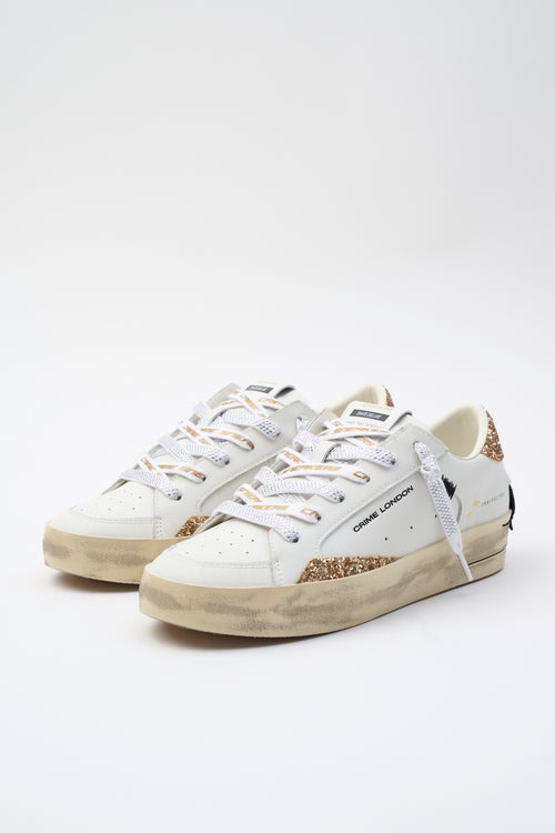 Crime London Sneaker White Donna - 2