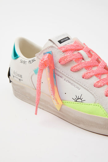 Crime London Sneaker White Donna - 4