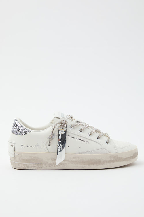 Crime London Sneaker White Donna