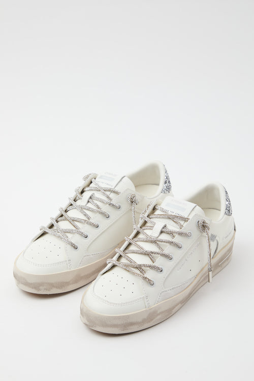 Crime London Sneaker White Donna - 2