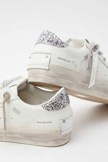 Crime London Sneaker White Donna - 4