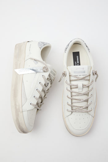 Crime London Sneaker White Donna - 6