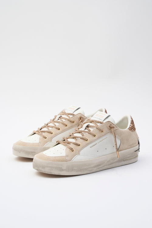 Crime London Sneaker Beige Donna - 2