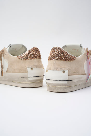 Crime London Sneaker Beige Donna - 5