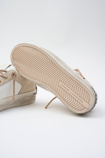 Crime London Sneaker Beige Donna - 6