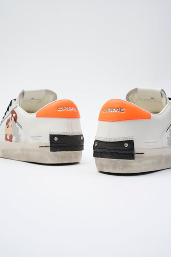 Crime London Sneaker Bianco Uomo - 5