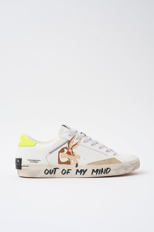 Crime London Sneaker Bianco Uomo
