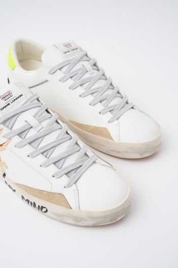 Crime London Sneaker Bianco Uomo - 4