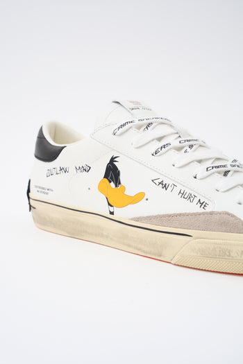 Crime London Sneaker Bianco Uomo - 4