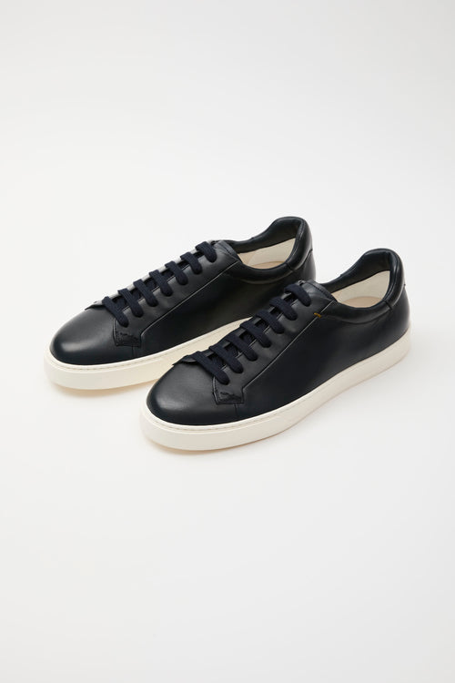 Doucal's Sneaker Plonge Blu Uomo - 2