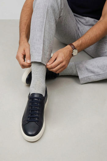 Doucal's Sneaker Plonge Blu Uomo - 10
