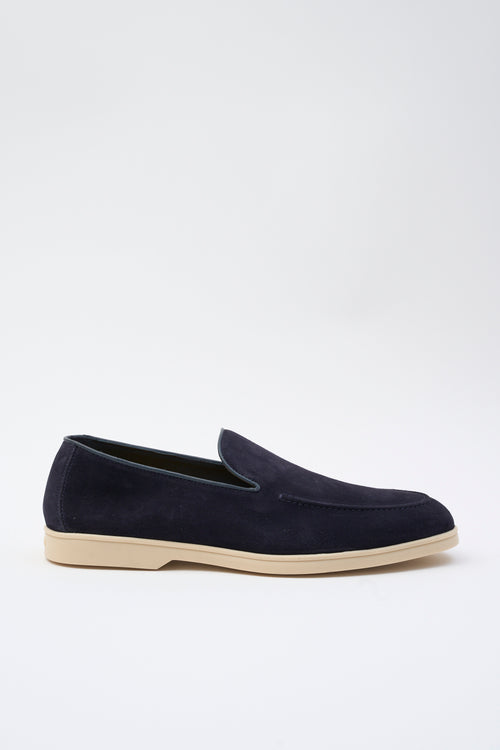 Doucal's Mocassino Blu Uomo