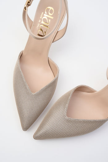 Elata Slingback Beige Donna - 4