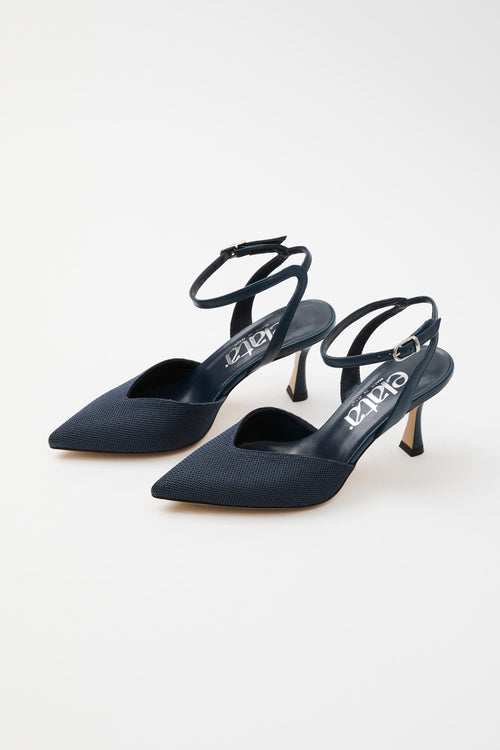 Elata Slingback Blu Donna - 2