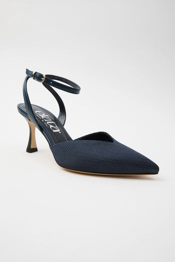 Elata Slingback Blu Donna - 4