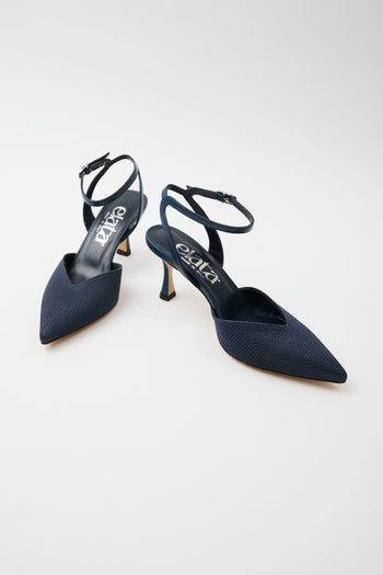 Elata Slingback Blu Donna - 6