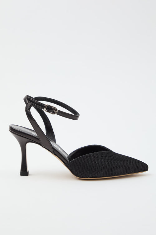 Elata Slingback Nero Donna - 2