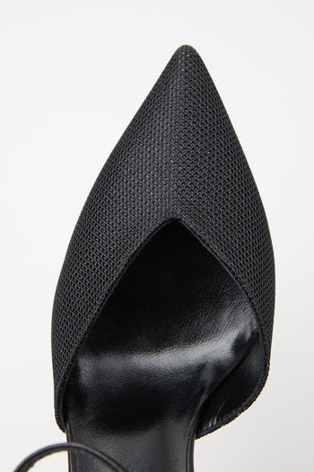 Elata Slingback Nero Donna - 7