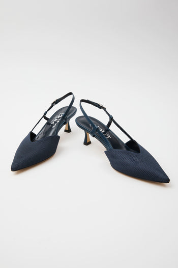 Elata Slingback Blu Donna - 3