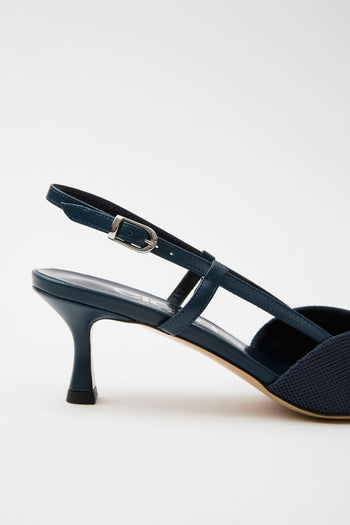 Elata Slingback Blu Donna - 7