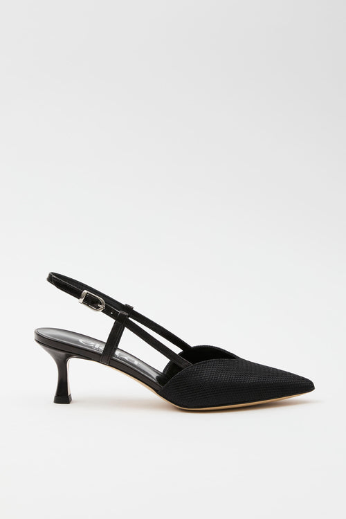 Elata Slingback Nero Donna