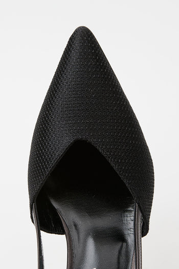 Elata Slingback Nero Donna - 6